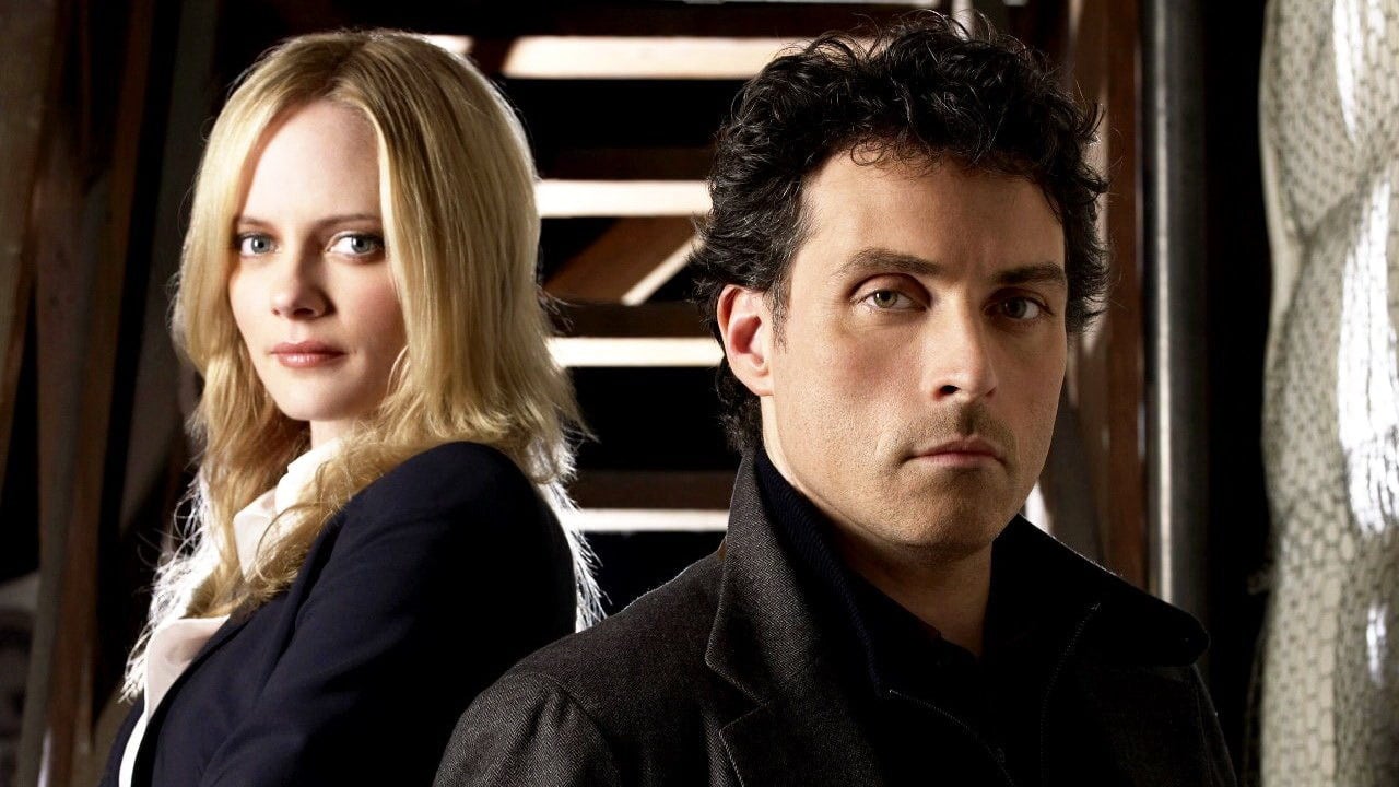 Marley Shelton and Rufus Sewell in the CBS series Eleventh Hour