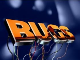 BUGS TV show screen logo